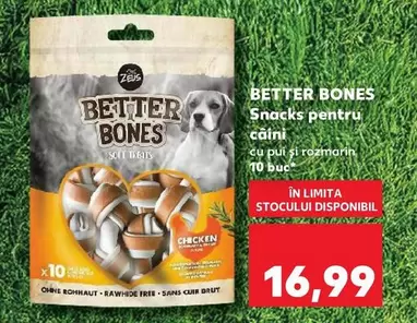 BETTER BONES Snacks pentru câini