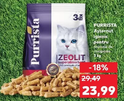 Aşternut igienic pentru animale de companie