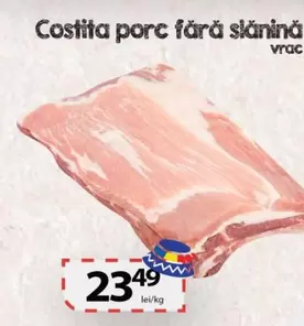 Costita porc fără slănină