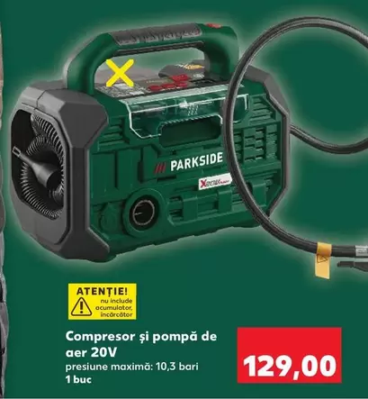 Compresor și pompă de aer 20V