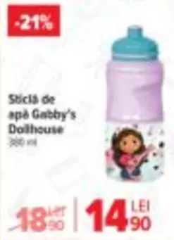Sticlă de apă Gabby's Dollhouse