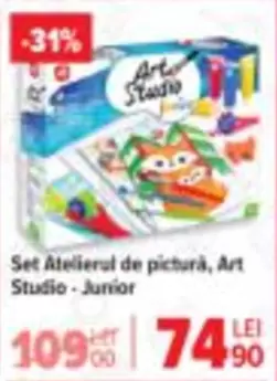 Set Atelierul de pictură, Art Studio - Junior