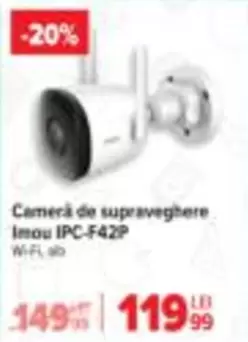 Camera de supraveghere IPC-F42P