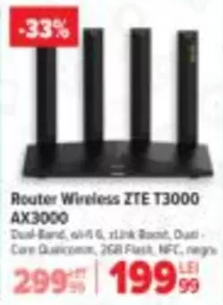 Router Wireless T3000 AX3000