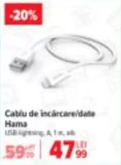 Cablu de încărcare date
