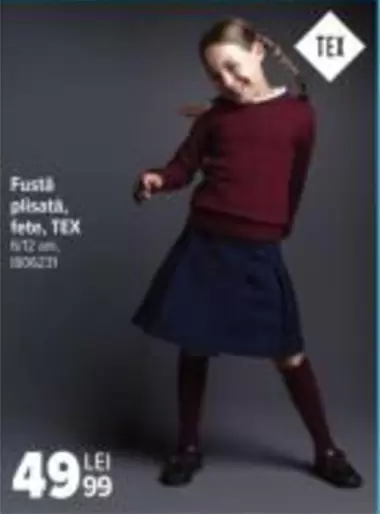 Fustă plisată, fete