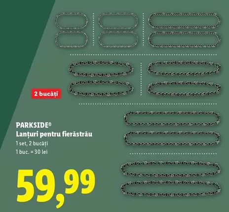Lanțuri pentru fierăstrău