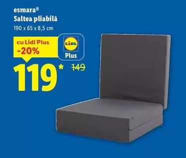Saltea pliabilă