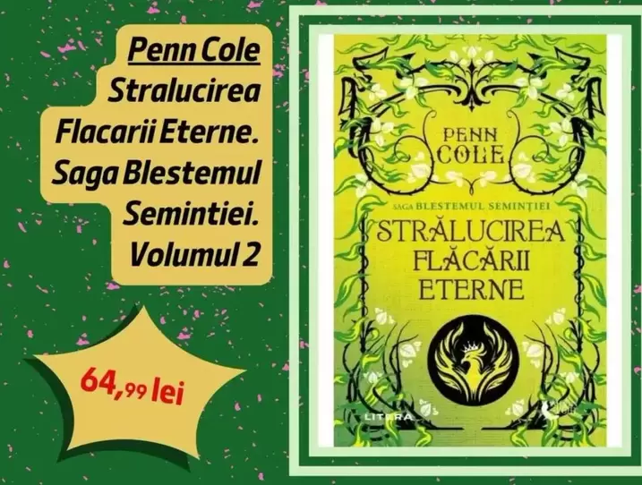 Stralucirea Flacarii Eterne. Saga Blestemul Semintiei. Volumul 2