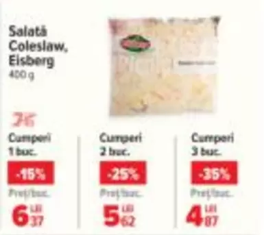 Coleslaw, Eisberg