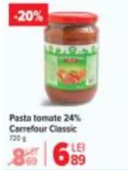 Pasta tomate 24% Classic