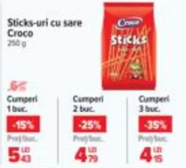 Sticks-uri cu sare