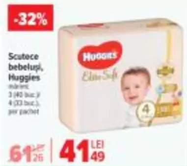 Huggies - Scutece bebeluşi
