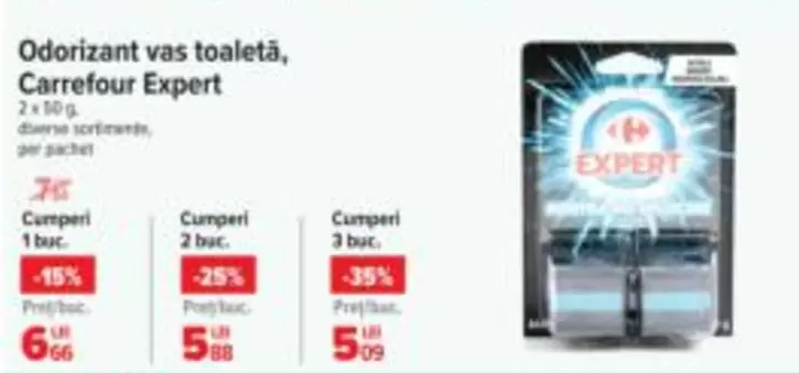 Odorizant vas toaletă