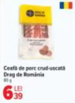 Ceafă de porc crud-uscată
