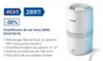Umidificator de aer Seria 2000i AC2201/10