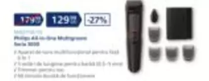 Philips - 4-in-One Multigroom Serie 3000