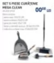 SET 5 PIESE CURĂȚENIE MEGA CLEAN