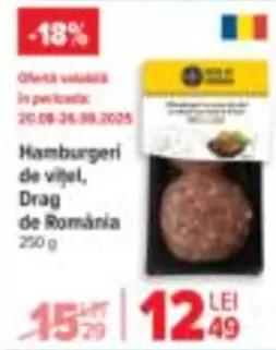 Hamburgeri de vițel