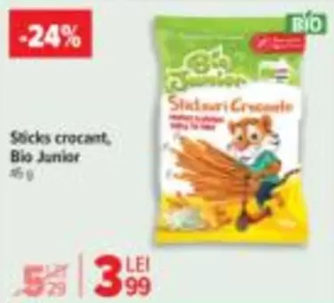 Sticks crocant