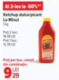 Ketchup dulce/picant