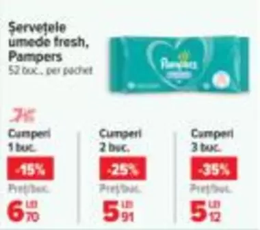 Pampers - Umede Fresh