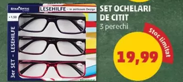 SET OCHELARI DE CITIT