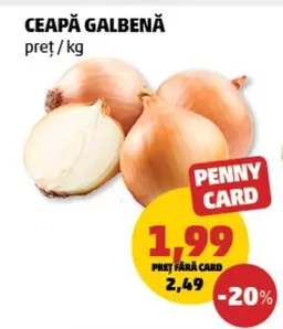 CEAPĂ GALBENĂ