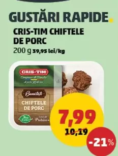 CHIFTELE DE PORC