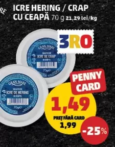 ICRE HERING/CRAP CU CEAPA