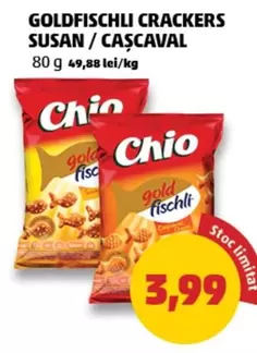 Chio - GOLDFISCHLI CRACKERS SUSAN / CAȘCAVAL