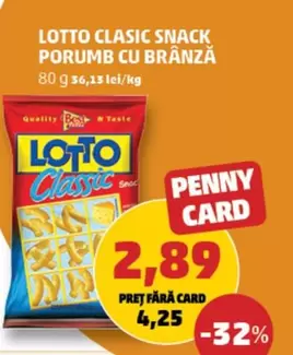 SNACK PORUMB CU BRÂNZĂ