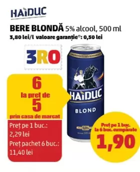 BERE BLONDĂ