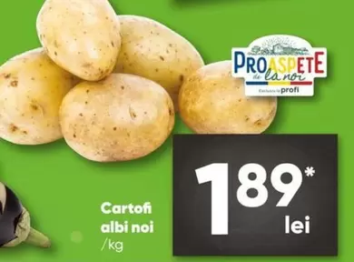 Cartofi albi noi