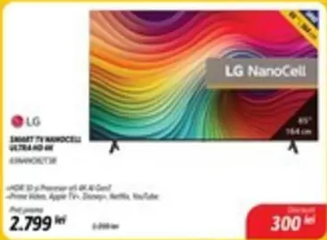 Lg - SMART TV NANOCELL ULTRA HD 4K 65NANO753QB
