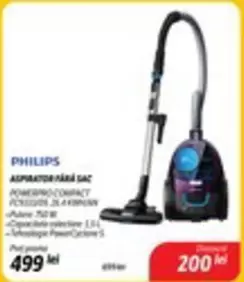 Philips - ASPIRATOR FĂRĂ SAC POWERPRO COMPACT FC9330/09 26.4 KGPWM
