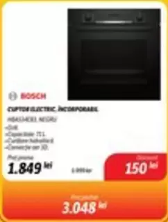 Bosch - CUPTOR ELECTRIC, INCORPORABIL