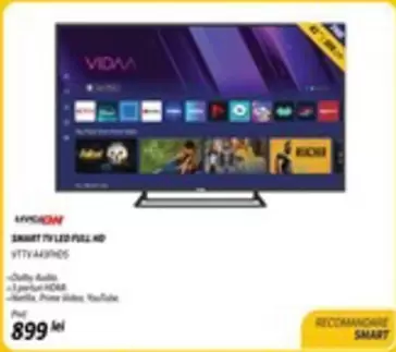 SMART TV LED FULL HD V17TV443FHDS