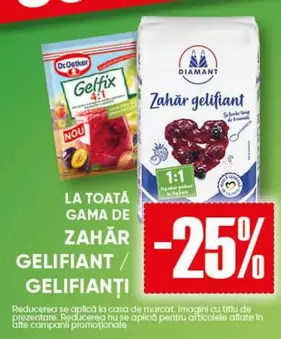 ZAHĂR GELIFIANT / GELIFIANŢI