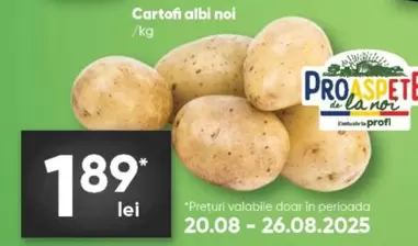 Cartofi albi noi