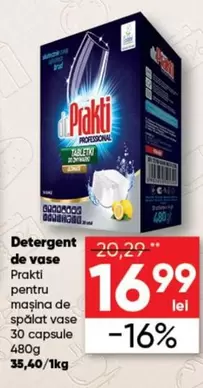 Detergent de vase