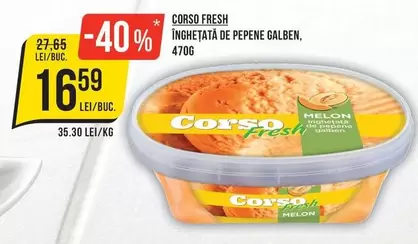 INGHEȚATĂ DE PEPENE GALBEN