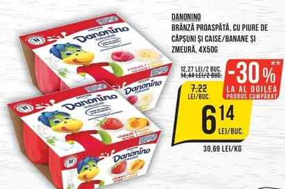 BRÂNZĂ PROASPĂTĂ, CU PIURE DE CAPŞUNI ŞI CAISE/BANANE ȘI ZMEURA