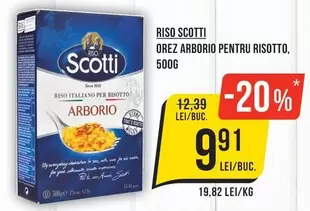 OREZ ARBORIO PENTRU RISOTTO