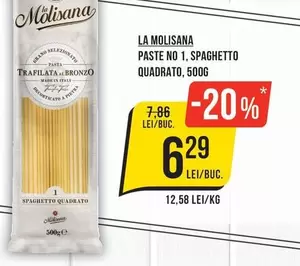 PASTE NO 1, SPAGHETTO QUADRATO
