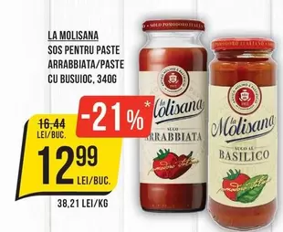 SOS PENTRU PASTE ARRABBIATA/PASTE CU BUSUIOC