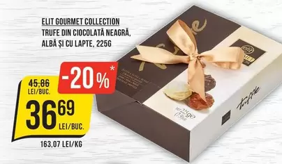 TRUFE DIN CIOCOLATĂ NEAGRĂ