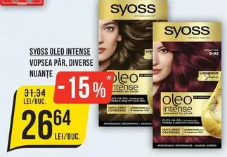 OLEO INTENSE VOPSEA PÄR, DIVERSE NUANŢE
