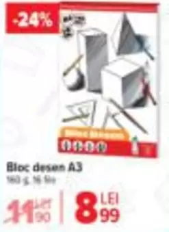Bloc desen A3