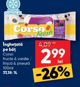 Înghețată pe băţ